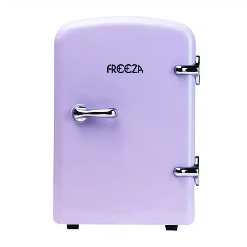კოსმეტიკის მაცივარი FREEZA Mini Fridge Purple