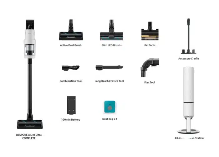 Vacuum Cleaner/ (Promo) Samsung JET AI ULTRA VS90F40DFG/EV Vacuum Cleaner/ (Promo) Samsung JET AI ULTRA VS90F40DFG/EV - Image 1