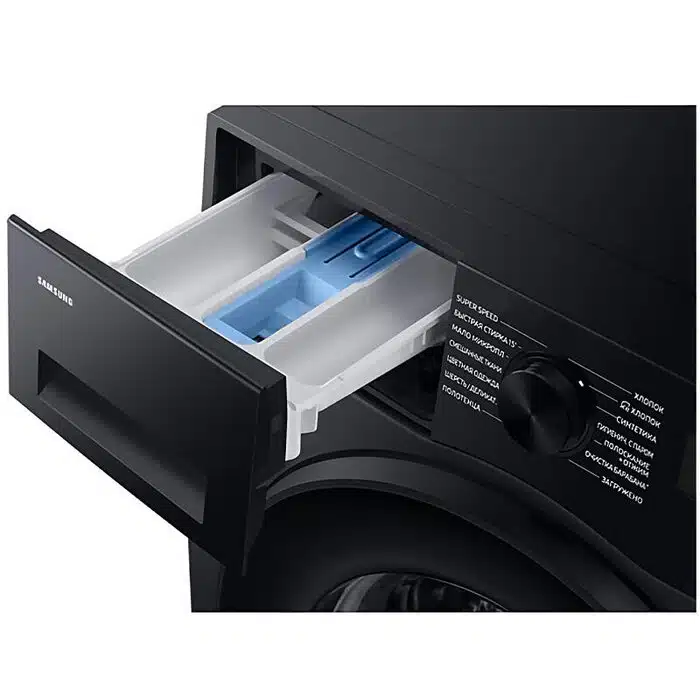 Washing Machine/ WW90DG5U34ABLP 9 KG 1400 RPM 85x60x59.5 Inverter Rotary Knob LCD Display Black Washing Machine/ WW90DG5U34ABLP 9 KG 1400 RPM 85x60x59.5 Inverter Rotary Knob LCD Display Black - Image 1
