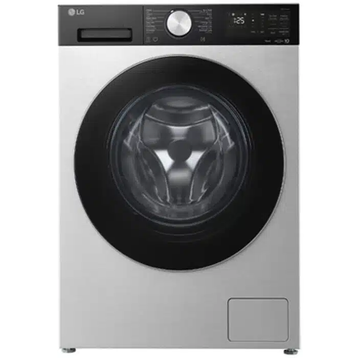 Washing Machine/ (Promo) F2X5FYN23.AESQME3 9 KG 1200 RPM 85x60x46 Inverter Rotary Knob Add Wash LED Touch Display Essence Silver Washing Machine/ (Promo) F2X5FYN23.AESQME3 9 KG 1200 RPM 85x60x46 Inverter Rotary Knob Add Wash LED Touch Display Essence Silver - Image 1