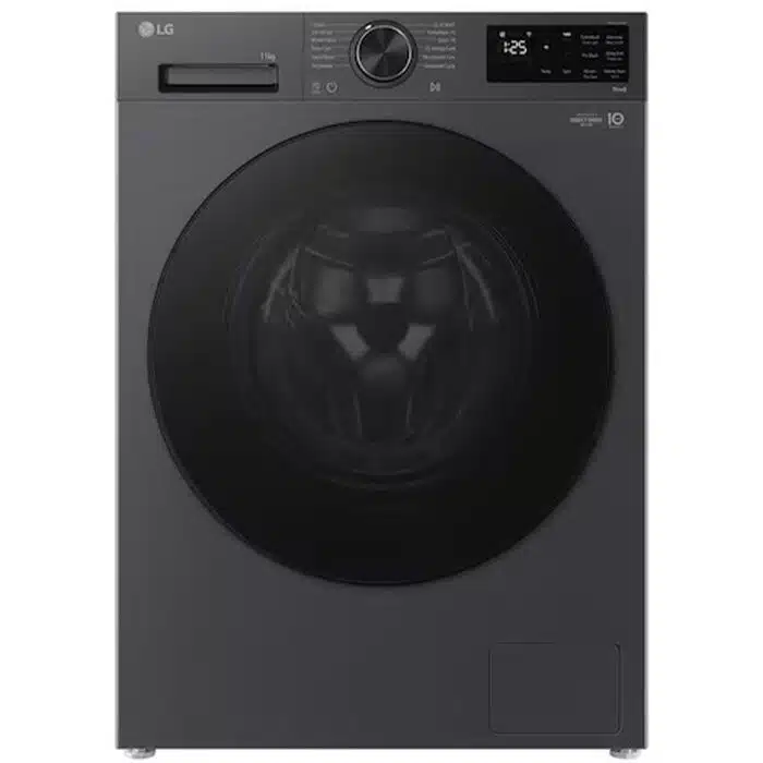 Washing Machine/ (Promo) F4X5EYPY6.AEBQME3 11 KG 1400 RPM 85x60x55 Rotary Knob DD Motor Add Wash LED Touch Display Matt Black Washing Machine/ (Promo) F4X5EYPY6.AEBQME3 11 KG 1400 RPM 85x60x55 Rotary Knob DD Motor Add Wash LED Touch Display Matt Black - Image 1