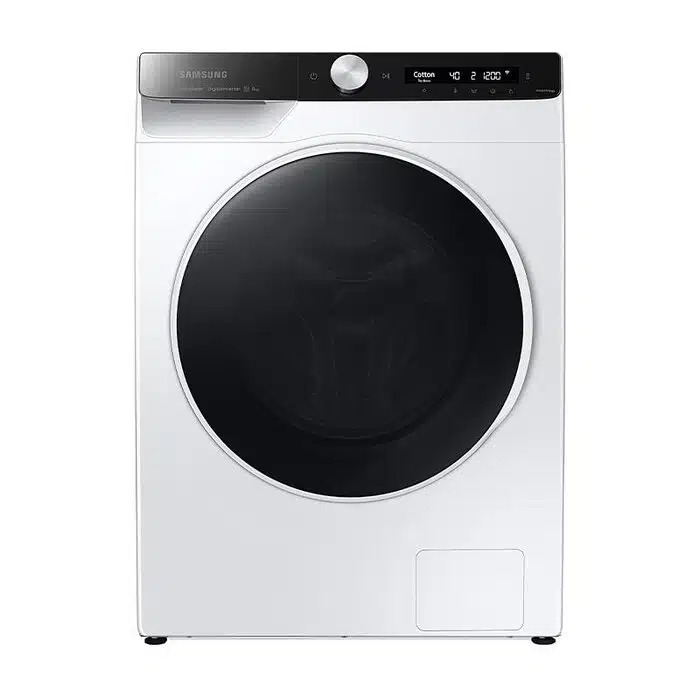 Washing Machine/ WW80AG6L28WELP 8 KG 1200 RPM 85x60x45 Inverter Rotary Knob Autodispenser AI Control LED Display White Washing Machine/ WW80AG6L28WELP 8 KG 1200 RPM 85x60x45 Inverter Rotary Knob Autodispenser AI Control LED Display White - Image 1