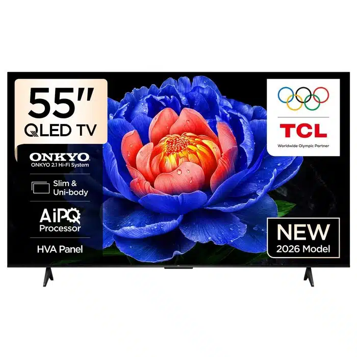 TV/ QLED/ TCL/ QLED TV 55"(140cm)/ 55P7L 4K Google TV HDR10+ Dolby Atmos BT5.4 Wi-Fi 2.4+5GHz DVB-T/T2/C/S/S2 2x15W HDMI1.4/HDMI2.0&HDMI2.1,HDCP1.4 300x300 TV/ QLED/ TCL/ QLED TV 55"(140cm)/ 55P7L 4K Google TV HDR10+ Dolby Atmos BT5.4 Wi-Fi 2.4+5GHz DVB-T/T2/C/S/S2 2x15W HDMI1.4/HDMI2.0&HDMI2.1,HDCP1.4 300x300 - Image 1
