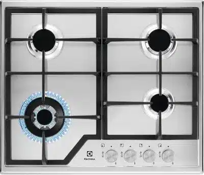 Hob/ Electrolux/ Electrolux EGS6436SX / 4Gas / 60cm / Stainless Steel Hob/ Electrolux/ Electrolux EGS6436SX / 4Gas / 60cm / Stainless Steel - Image 1